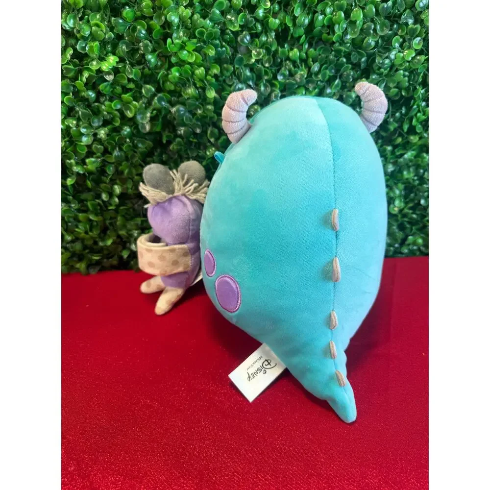 Disney Monsters Inc Plush Bundle Sulley Squishmallows  Boo Cutie Cuff Bracelet